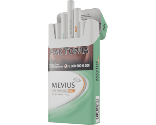 Купить Сигареты Мевиус Слим Ментол (Mevius Slim menthol) по оптовой цене