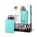 Купить Перезаправляемая Под-Система Бруско Миникан Плюс (Brusko Minican Plus) 850 mah, Бирюзовый по оптовой цене