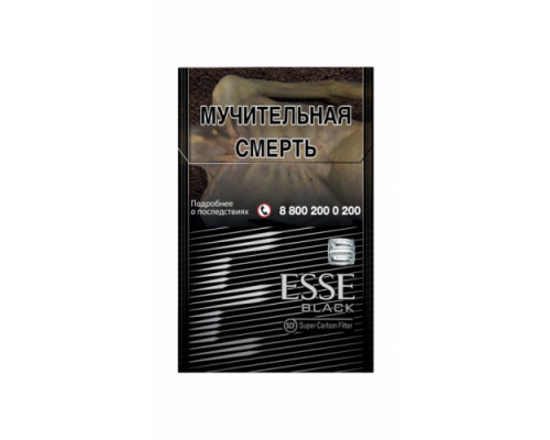 Купить Сигареты Эссе Блэк (Esse Black) по оптовой цене